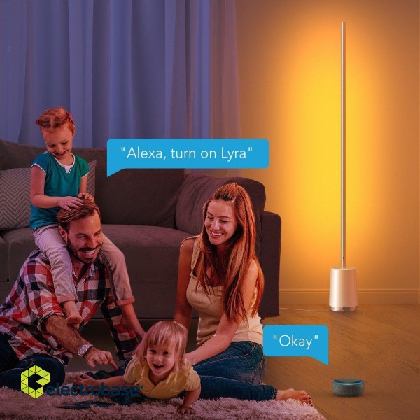 Govee H6072 Lyra RGBIC Smart Corner Floor Lamp Bluetooth / Wi-Fi / 1,45m image 4