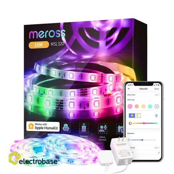 Meross MSL320 Smart Wi-Fi LED Лента 10m фото 1