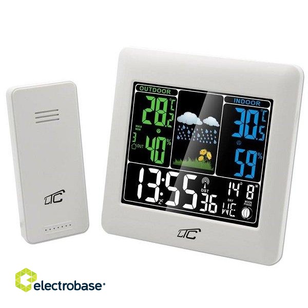 LTC LXSTP06B Weather station with color display image 1