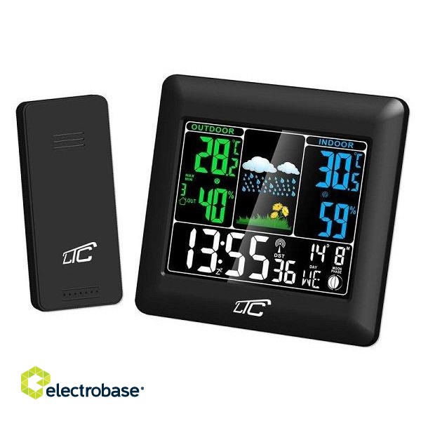 LTC LXSTP06C Weather station with color display image 1