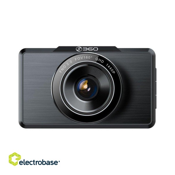 360 G500H Video Reģistrators Priekšējā + aizmugurējā kamera 1440p / GPS image 3