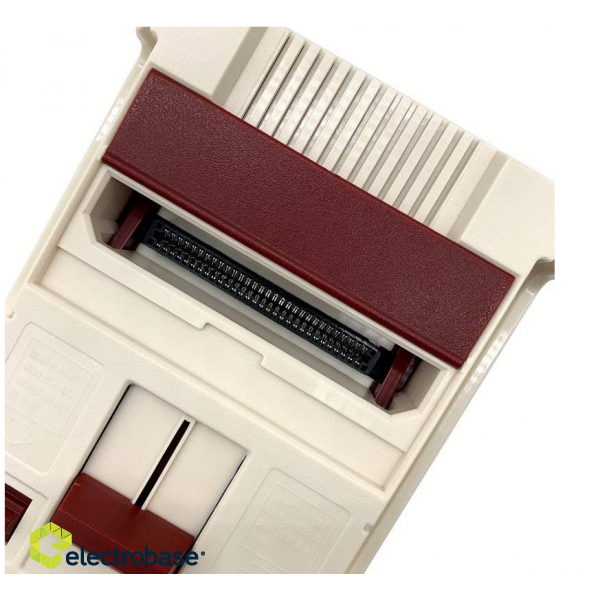 RoGer RS35 Compact Vintage FC  Spēļu konsole / 132 Spēles 8 bitu / 2x Kontrolieri  image 3