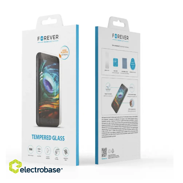 Forever Tempered Glass 2.5D for Samsung Galaxy S24 paveikslėlis 1