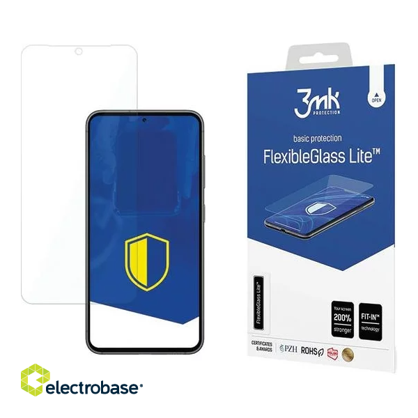 3MK FlexibleGlass Lite Aizsargstikls Priekš Samsung Galaxy S24 image 2