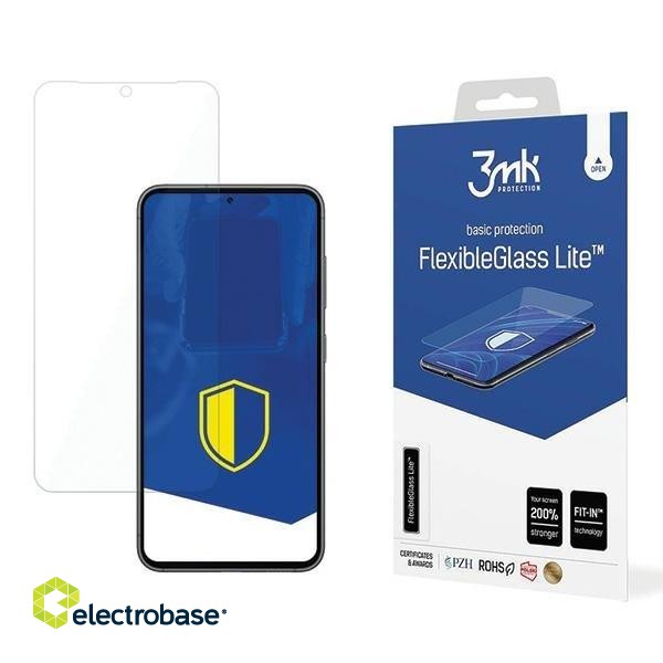 3MK FlexibleGlass Lite Aizsargstikls Priekš Samsung Galaxy S24 +