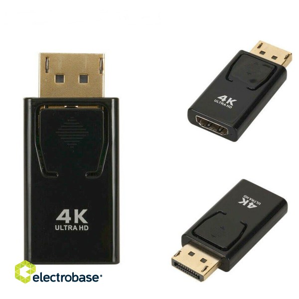 RoGer DisplayPort на HDMI Адаптер 4K@30Hz фото 2