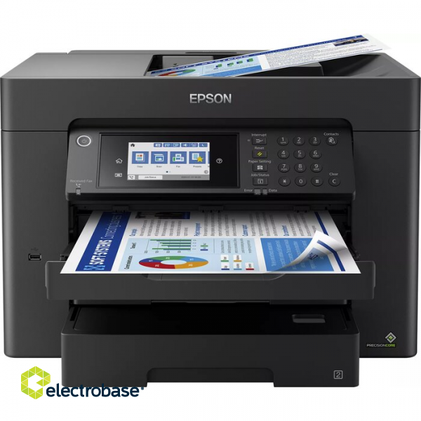 Epson WorkForce Pro WF-7840DTWF Daudzfunkcionāls Tintes printers A3 / Wi-Fi image 1