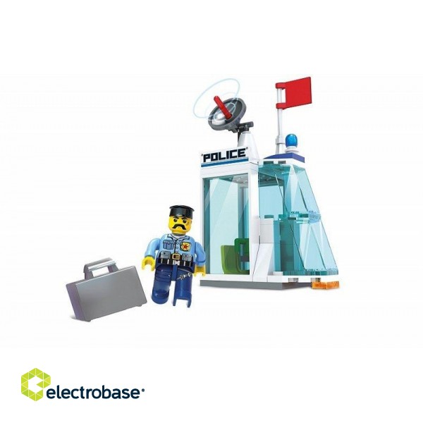 Blocki MyPolice Police station / KB0652 / Constructor with 57 parts / Age 6+ image 2