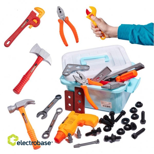 RoGer Children's Tool Set 48 pcs. paveikslėlis 1