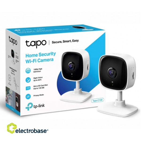 TP-Link Tapo C100 Камера видеонаблюдения фото 2