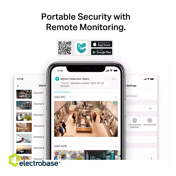 TP-Link VIGI Video Surveillance Camera 4MP paveikslėlis 2
