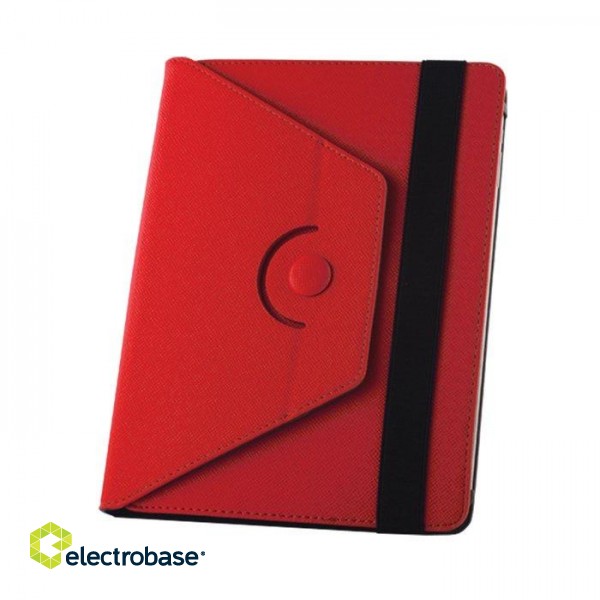 GreenGo Orbi Universal Tablet Case For 10 inches Red image 1