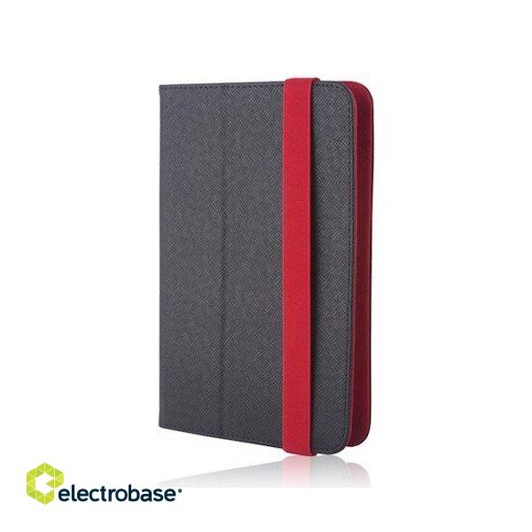 GreenGo Orbi Universal Tablet Case For 9 -10 inches Black-Red image 1