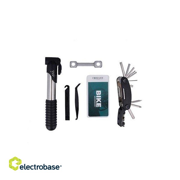 Forever Outdoor Multifunctional bicycle repair kit in a handy case image 3