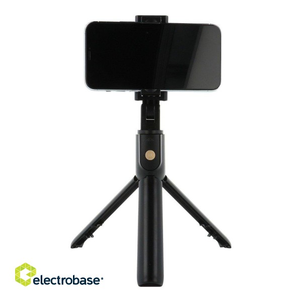 RoGer 2in1 Selfie Stick + штатив телескопическая подставка с Bluetooth пульт дистанционного управления фото 1