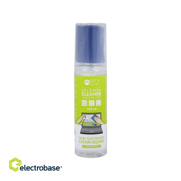 TFO Cleaner for LCD / TFT / Monitors / Notebooks / Displays 125 ml + Microfibre