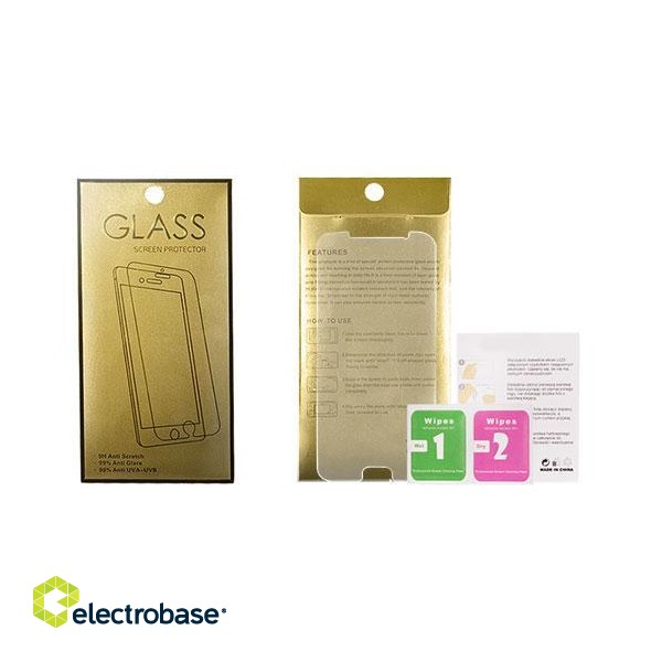 Tempered Glass Gold Mobile Phone Screen Protector LG H815 G4