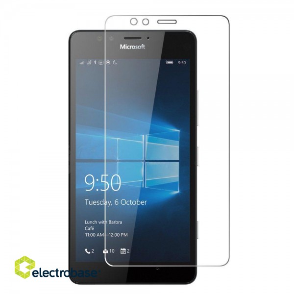 Tempered Glass Premium 9H Aizsargstikls Microsoft 550 Lumia image 1