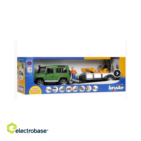 Bruder Land Rover Toy Car paveikslėlis 3