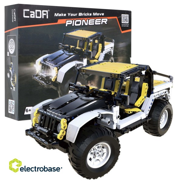 CaDa C51045W R/C Toy Car Constructor Kit 524 parts image 3