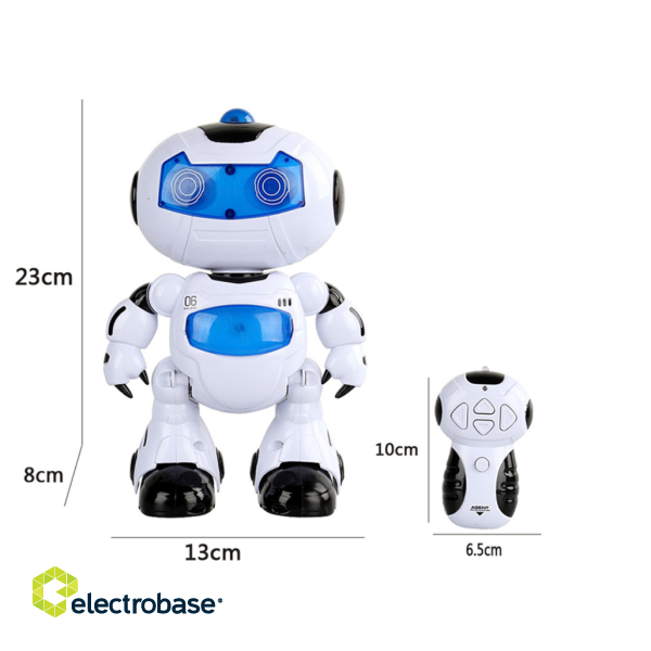 RoGer Interaktīvs R/C robots ar tālvadības pulti image 5