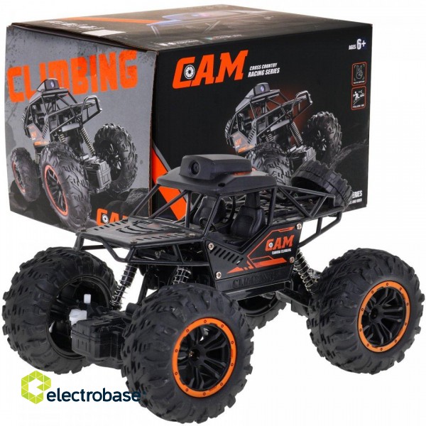 RoGer R/C Crawler Cross Country Toy Car With Camera 1:18 image 1