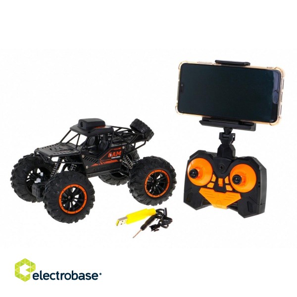 RoGer R/C Crawler Cross Country Toy Car With Camera 1:18 image 2