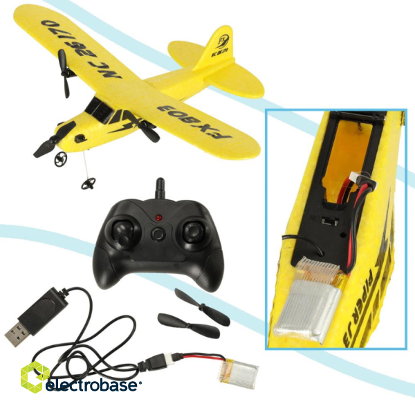 RoGer RC FX803 Toy Aircraft 150mah image 2