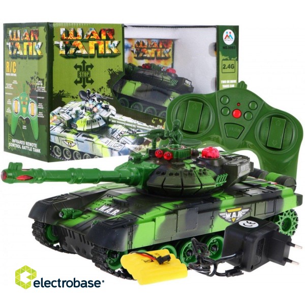 RoGer R/C Tank Camouflage Toy Car 2.4 GHz image 1
