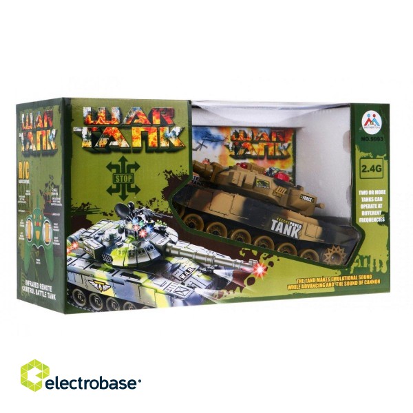 RoGer R/C Tank Desert Camouflage Toy Car 2.4 GHz image 8