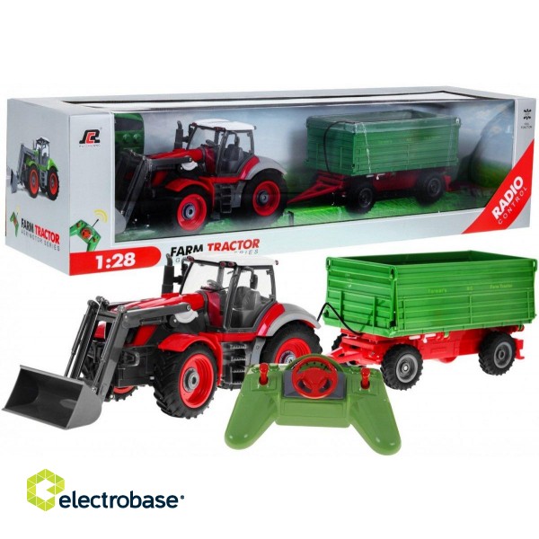 RoGer R/C Toy tractor with trailer paveikslėlis 1