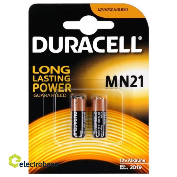 Duracell MN21 Alkaline 3LR50 12V Батарейки 2шт.