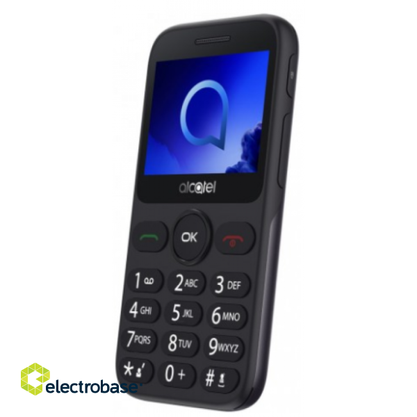 Alcatel 2019G Metallic Grey Mobilais Telefons image 2