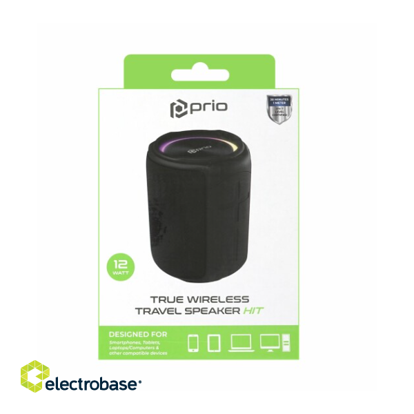 Prio PWE-1402 True Travel Wireless Speaker 12W image 4