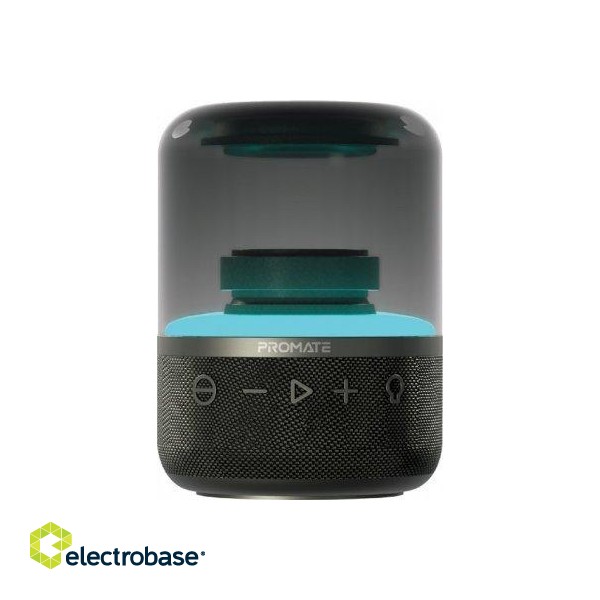 PROMATE Glitz LumiSound® 360° Surround Bluetooth Portable Speaker image 1