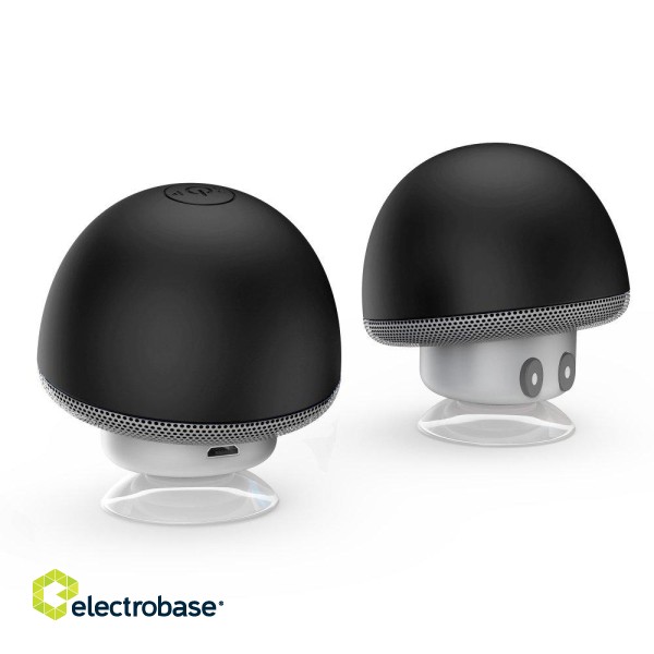 Setty Mushroom Bluetooth Speaker with a Suction cup image 3