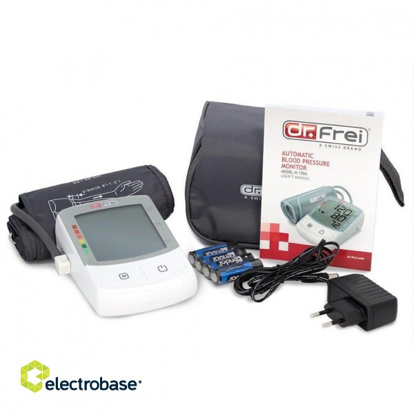 Dr.Frei M-200A Automātiskais Asinsspiediena Mērītājs + Adapteris image 1