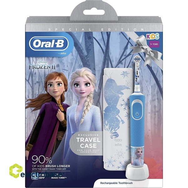 Oral-B D100 Frozen II Rechargeable Electric Toothbrush