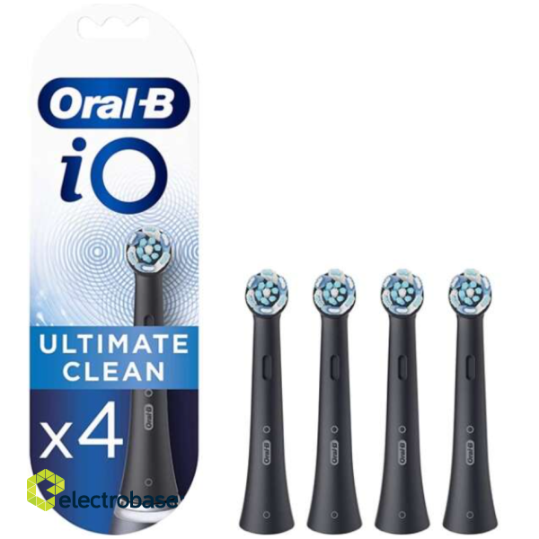 Oral-B iO Ultimate Clean Replaceable Toothbrush Heads 4pcs image 2