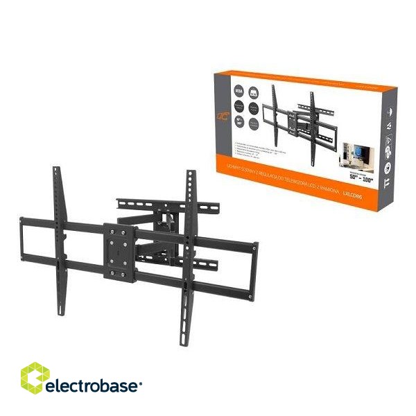 Lamex LXLCD86 TV wall mount up to 100" / 50kg image 3