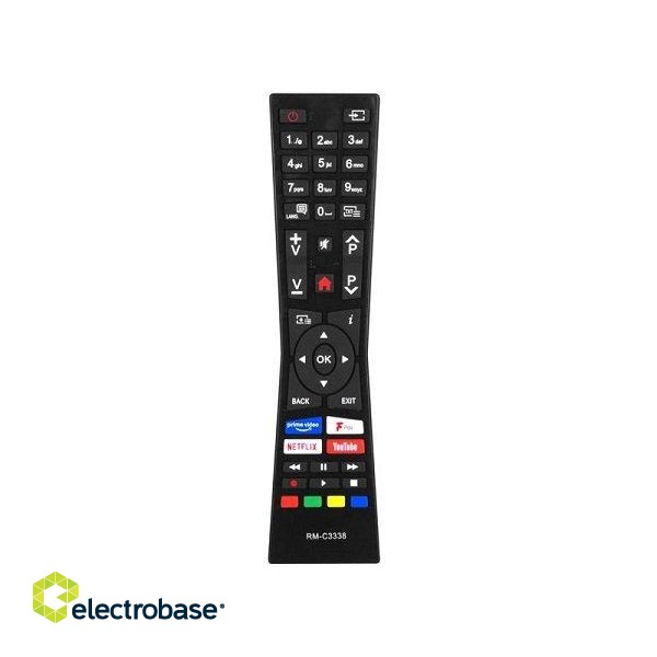 Lamex LXP3338 TV remote control TV LCD / LED JVC / VESTEL / HYUNDAI RM-C3338 NETFLIX / YOUTUBE / PRIME VIDEO