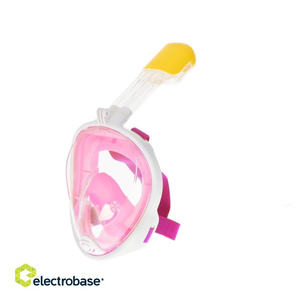 RoGer Full Dry Snorkeling Mask S / M Pink image 1