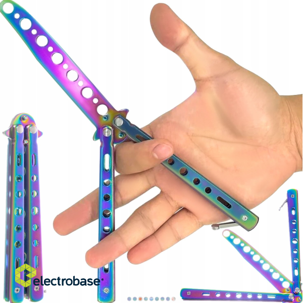 Malatec Butterfly knife for training image 1