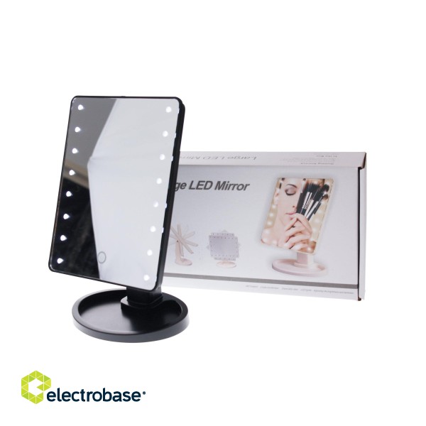 RoGer Make-up mirror with LED light 360 ° image 6