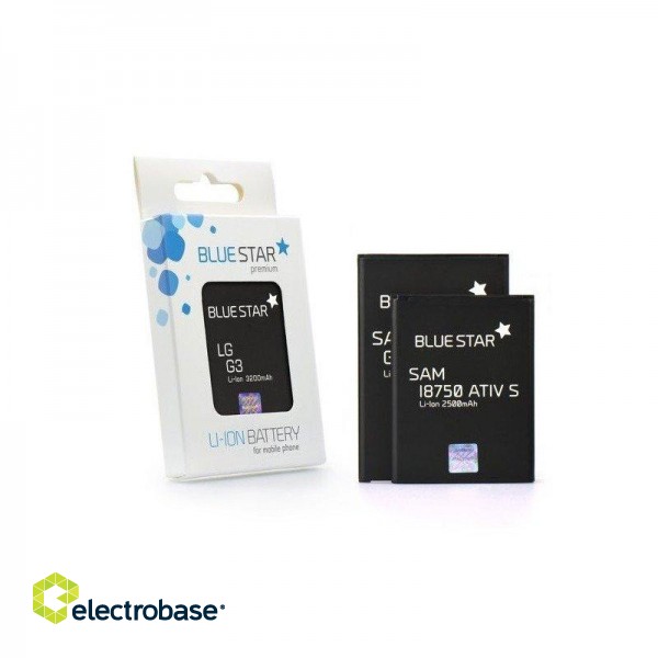 Blue Star HQ Samsung E250 / E1120 / E900 Analogs Akumulators 1000 mAh (AB463446BU) image 3