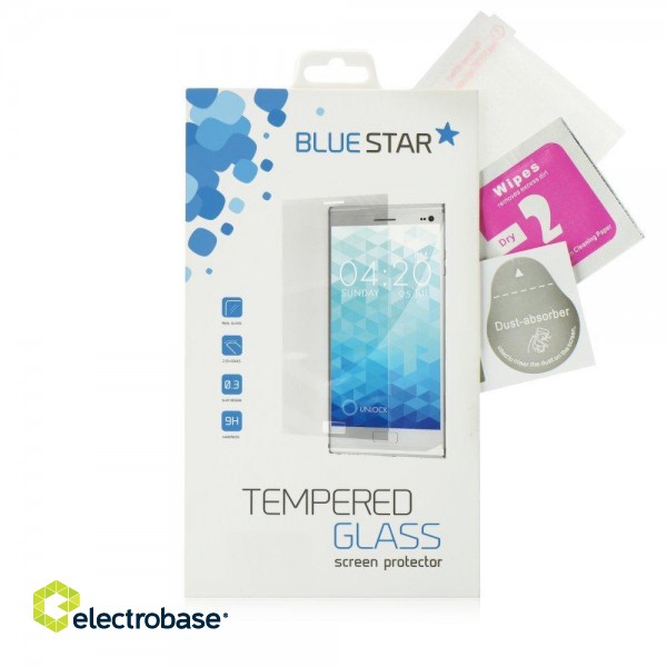 Blue Star Tempered Glass Premium 9H Screen Protector HTC U11
