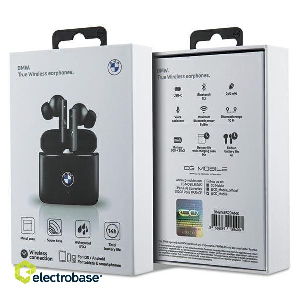 BMW BMWSES20AMK Bluetooth Hаушники фото 5