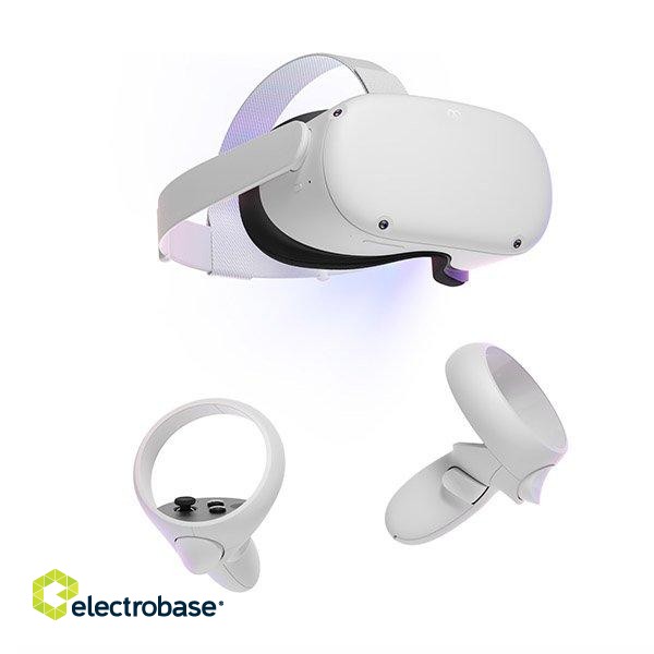 Meta Quest 2 Visore VR Standalone Virtual Reality Glasses 128GB image 1