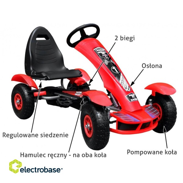 RoGer Go-kart Children's Car paveikslėlis 2