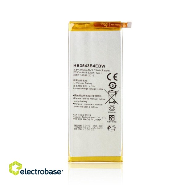Huawei HB3543B4EBW Original Battery for Huawei Ascend P7 2460 mAh (OEM)